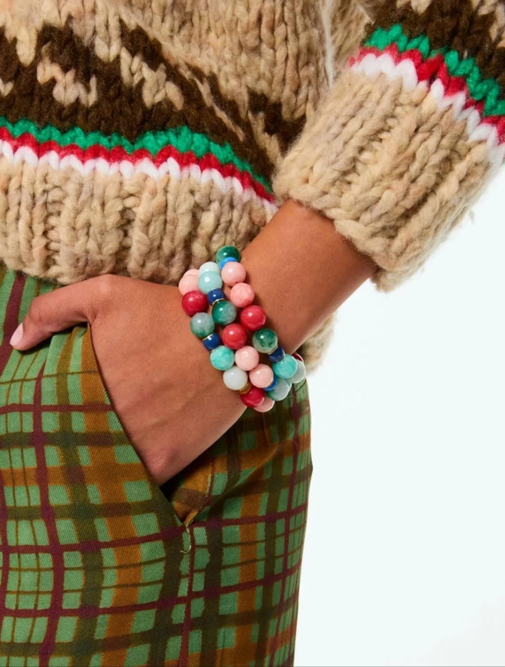 Roxanne Assoulin The Bright By Nature Bead Bracelet Set of 2